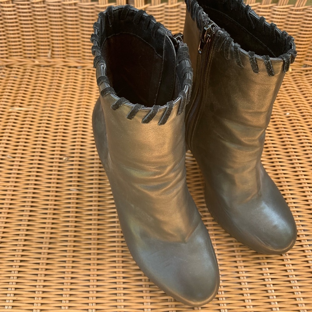 Black high boots